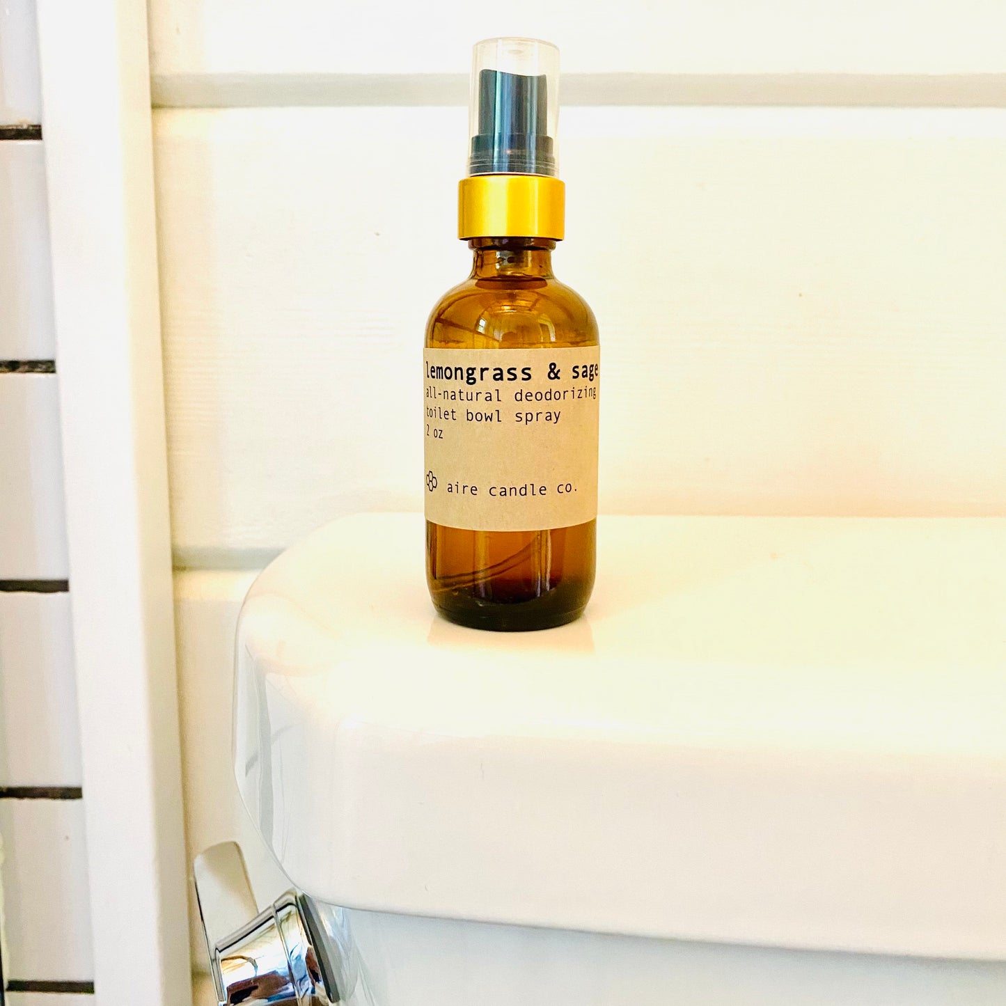 lemongrass & sage toilet bowl spray