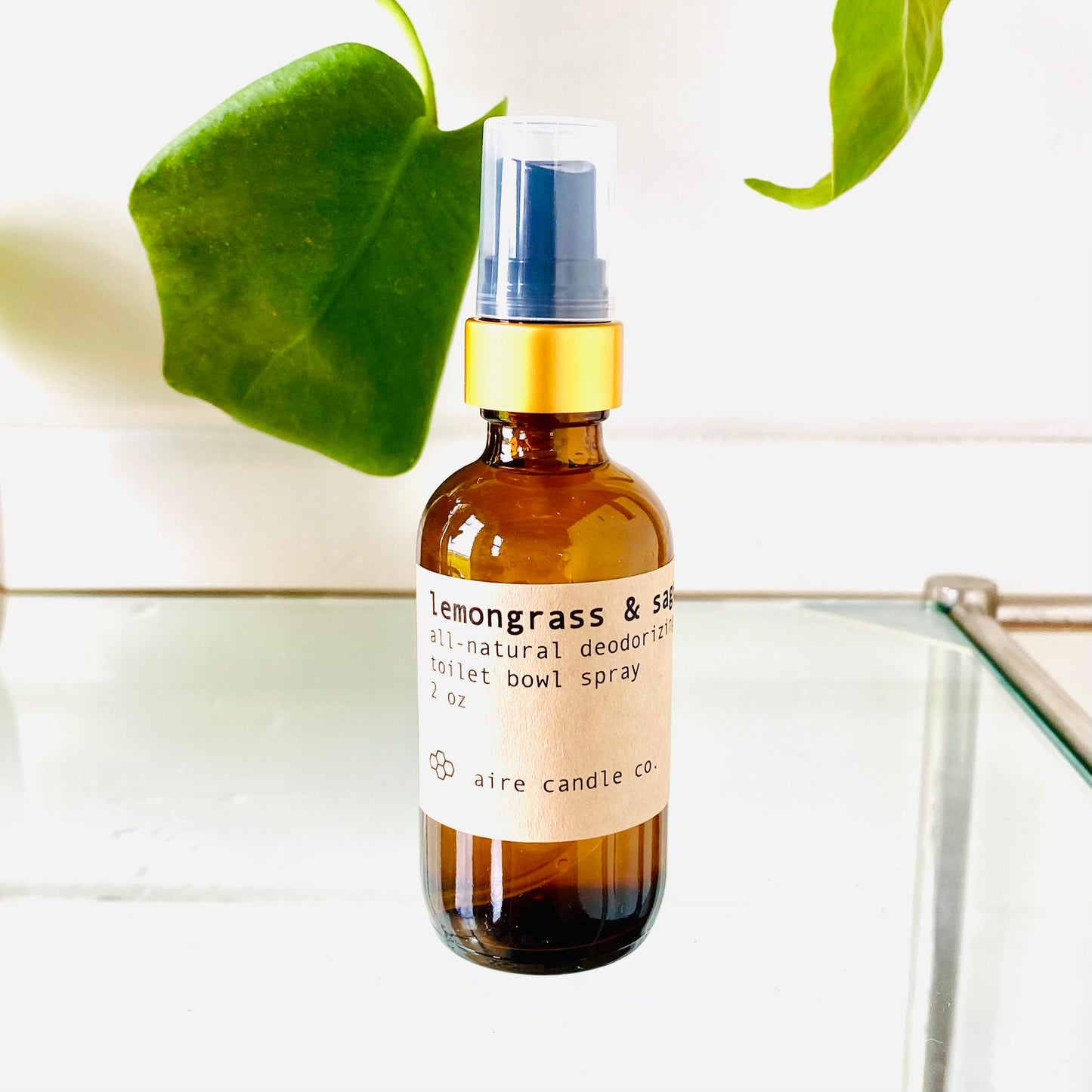 lemongrass & sage toilet bowl spray