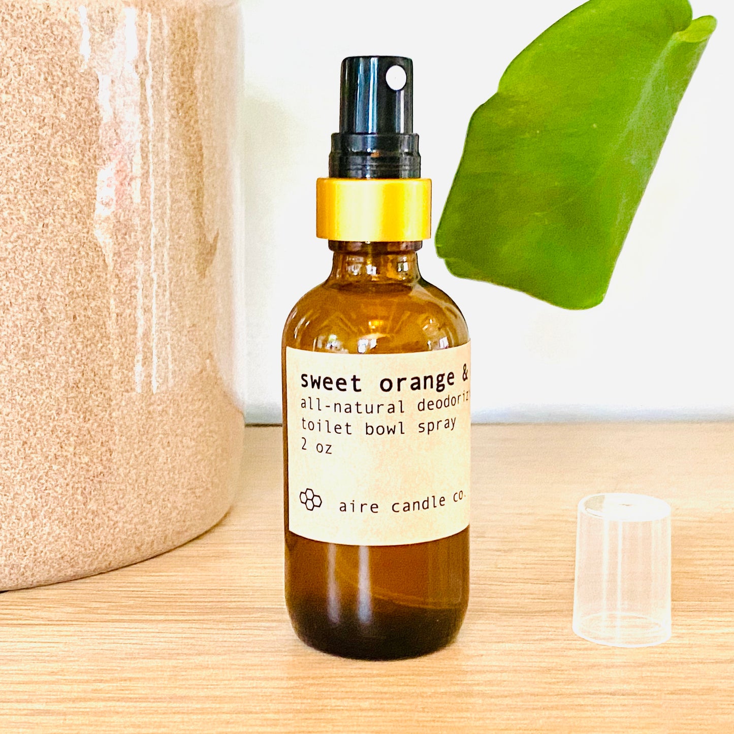 sweet orange & clove toilet bowl spray