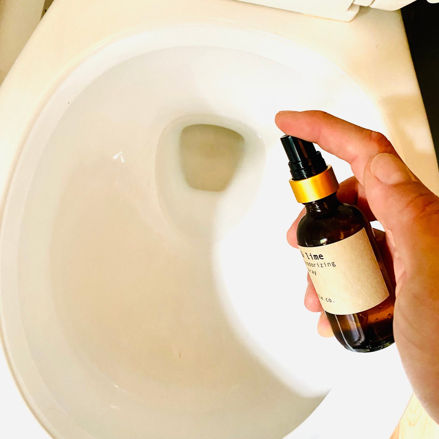 lemongrass & sage toilet bowl spray