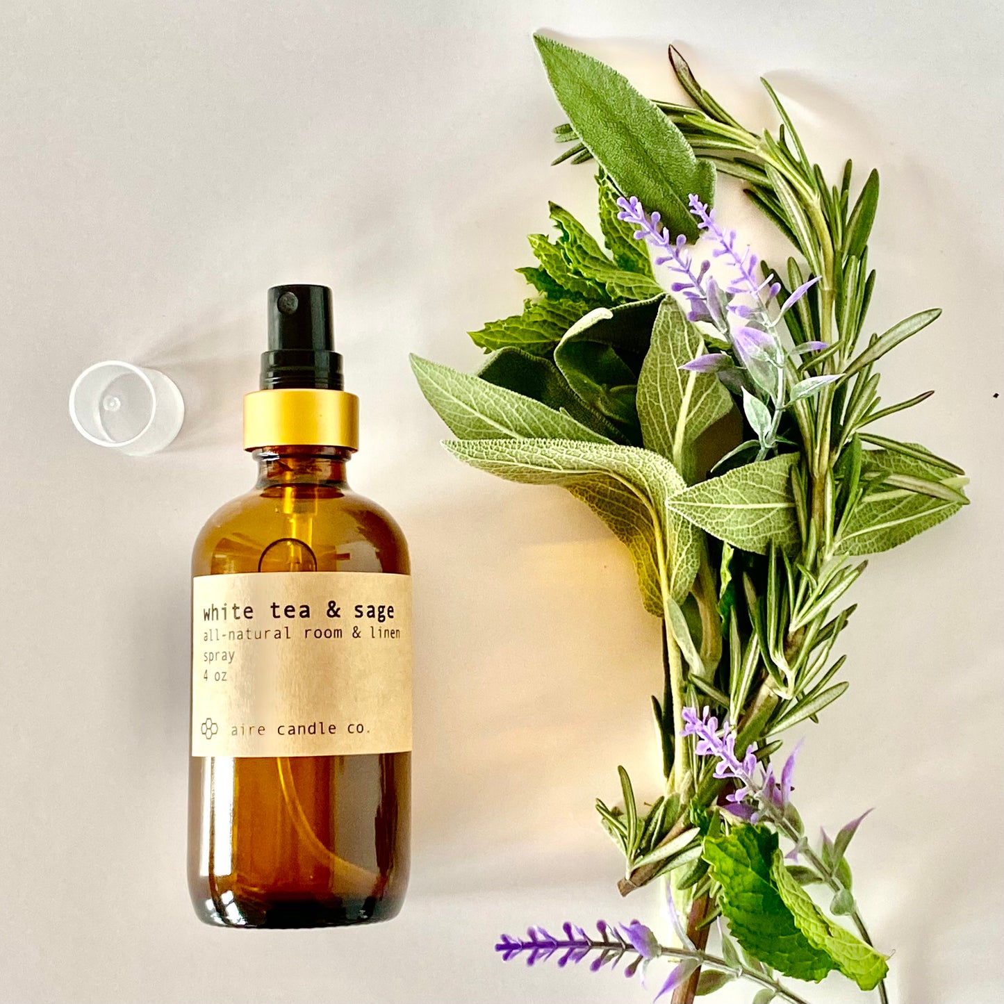 white tea & sage room spray