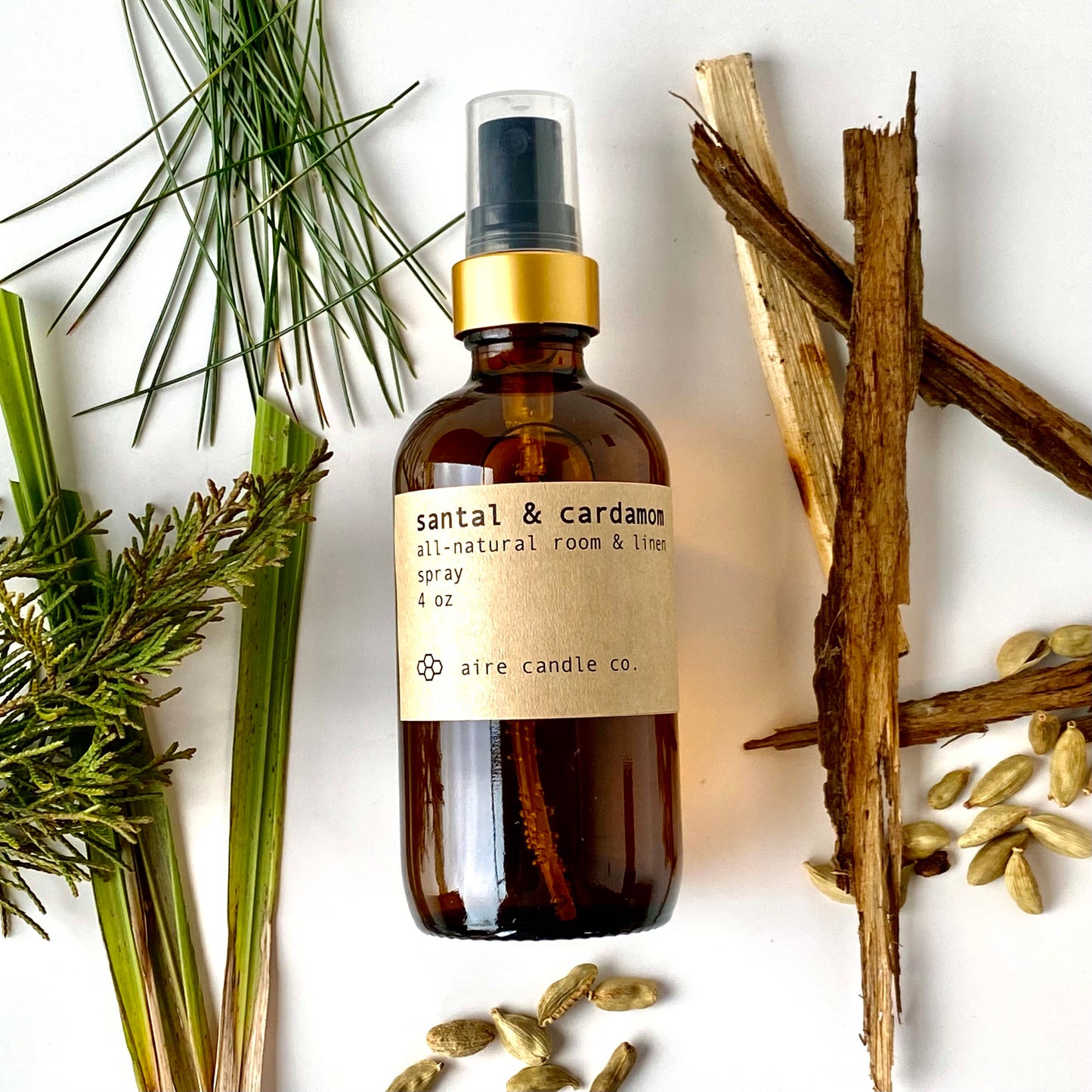 santal & cardamom room spray