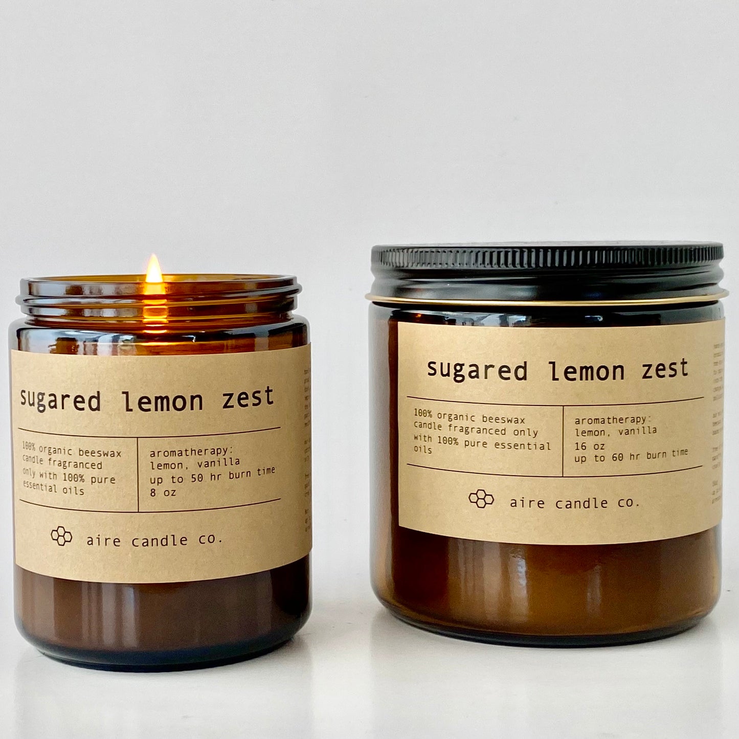 sugared lemon zest
