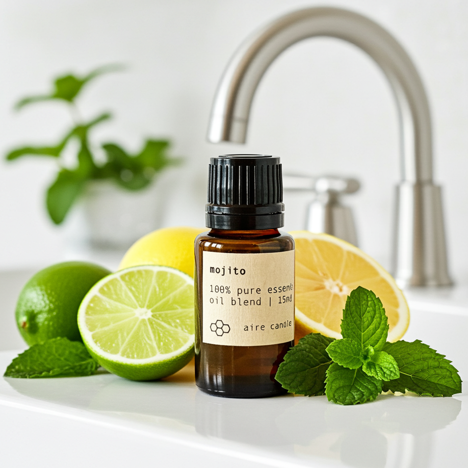 Mojito 100% Pure Essential Oil Blend | Mint & Lime | 15ml – aire
