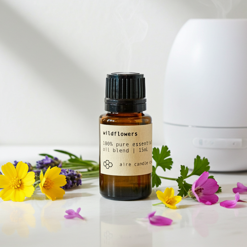 Wildflower Essential Oil Blend | 100% Pure | 15ml – aire candle co.