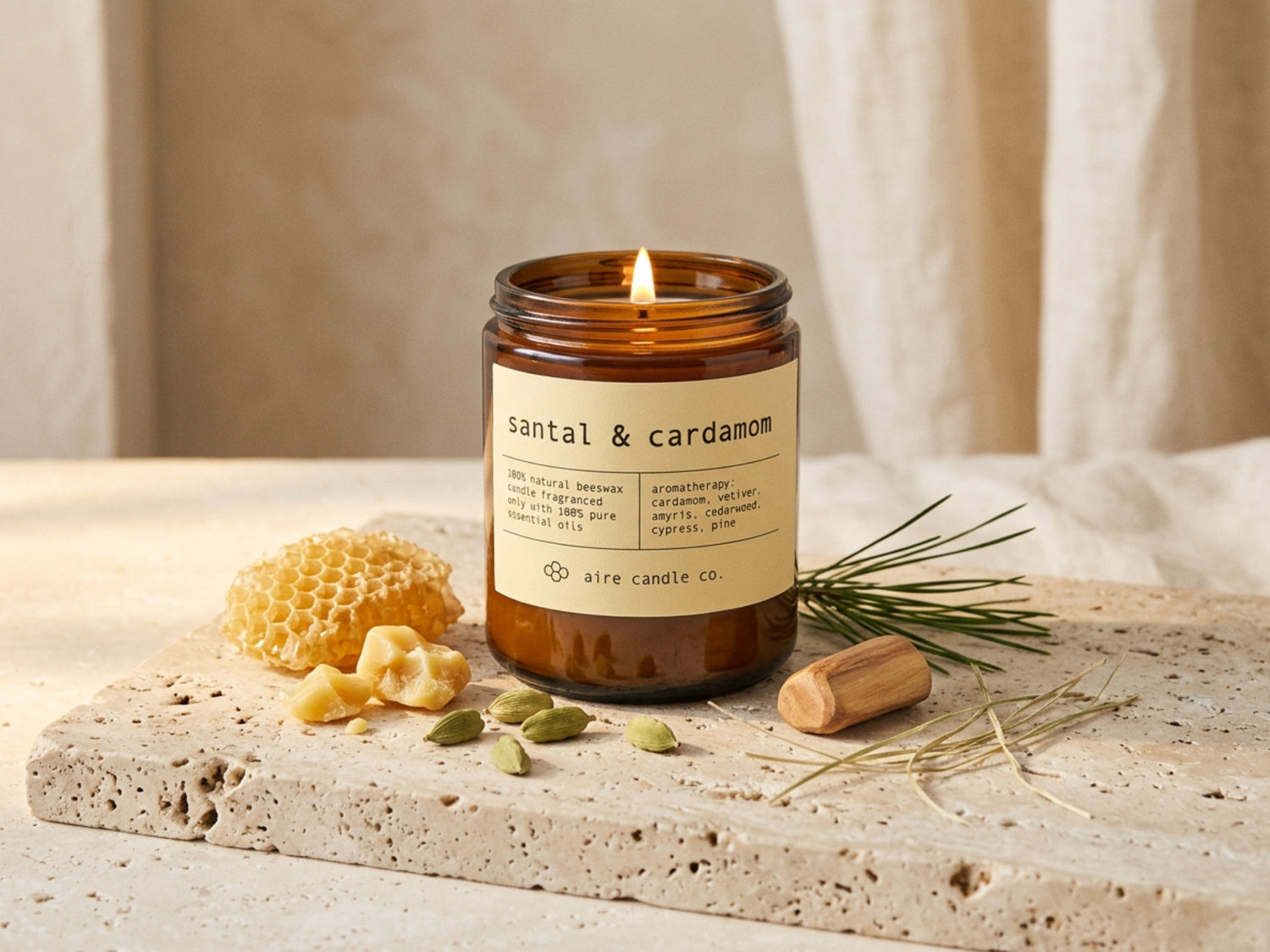 santal & cardamom
