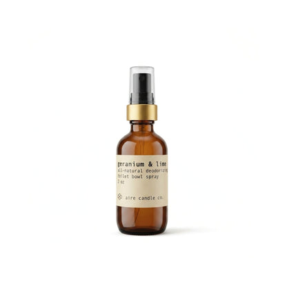 geranium & lime toilet bowl spray