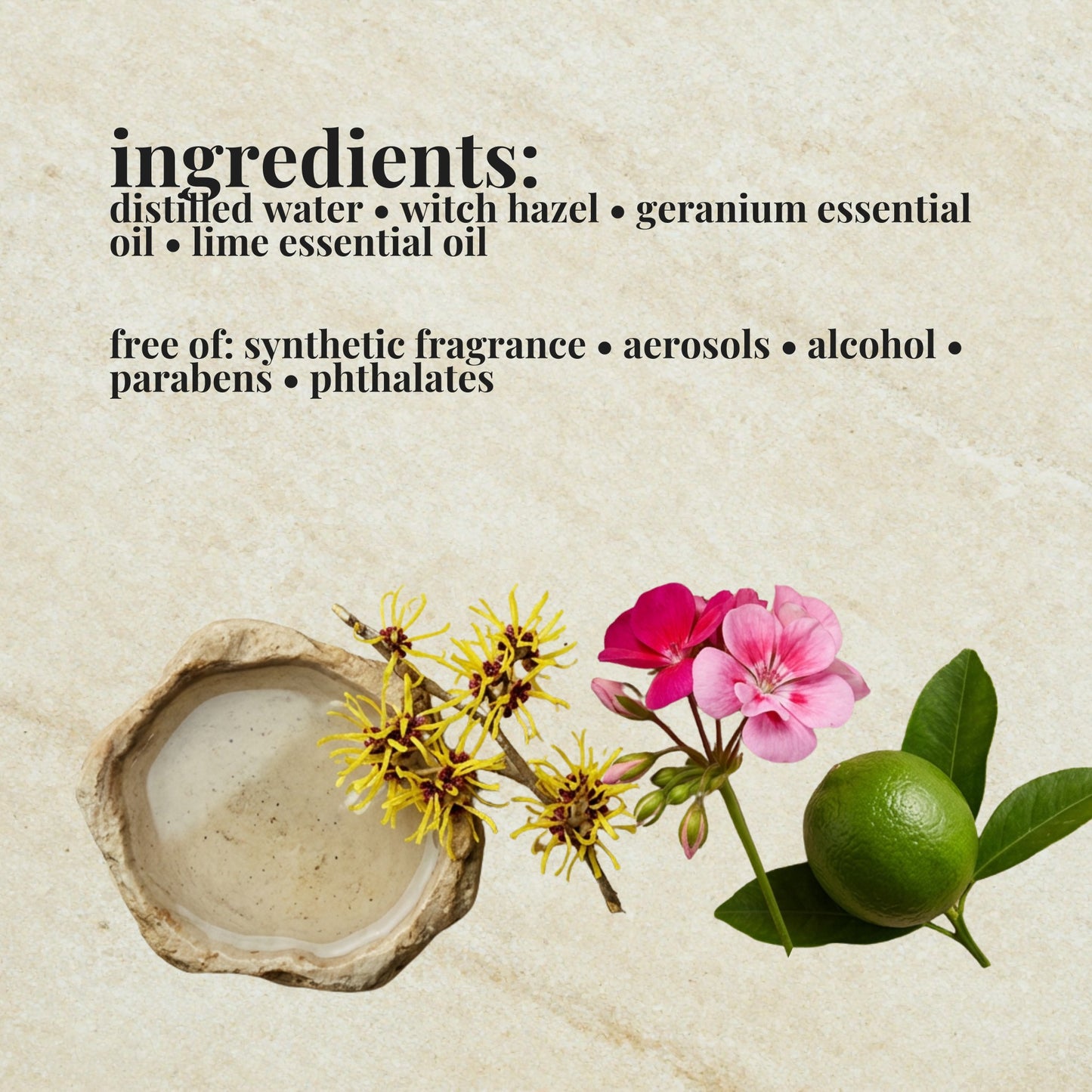 geranium & lime toilet bowl spray