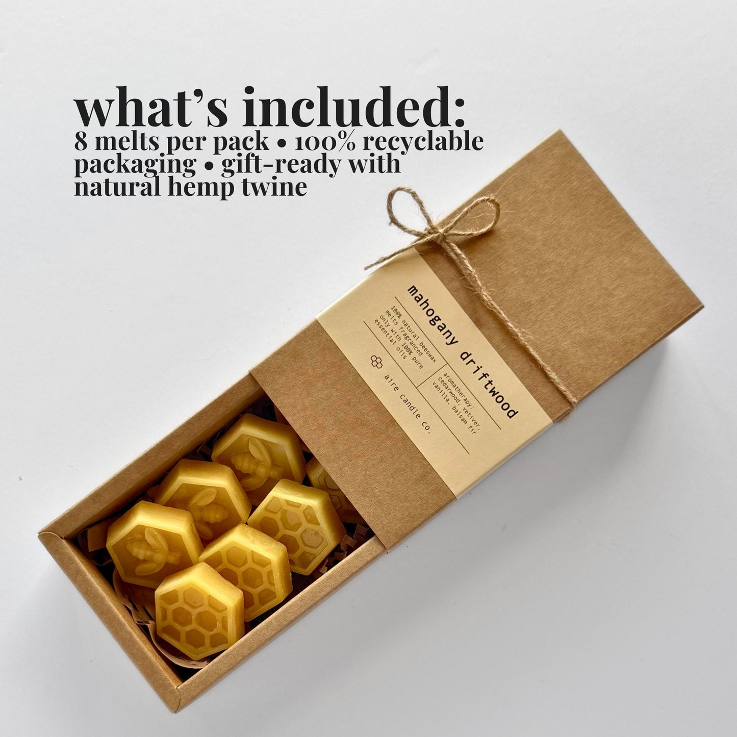 mahogany driftwood wax melts