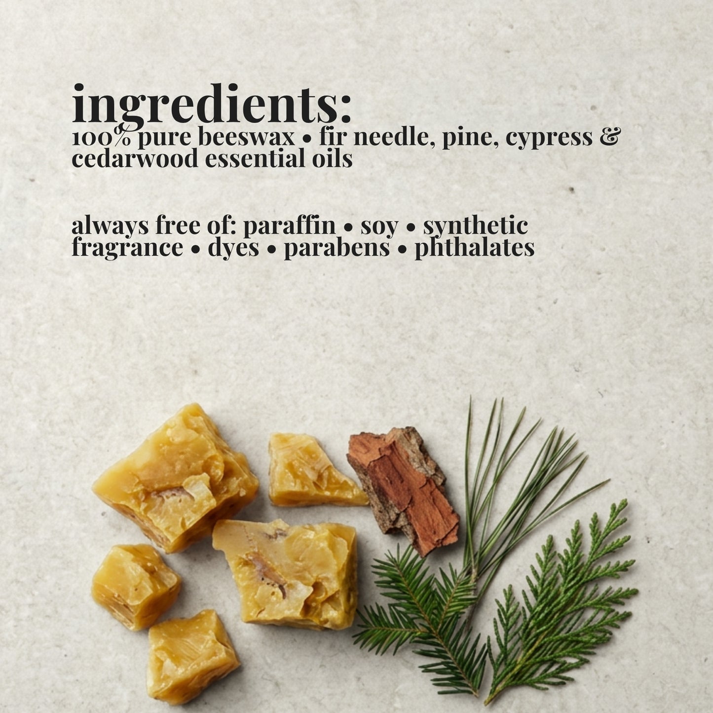 balsam fir wax melts