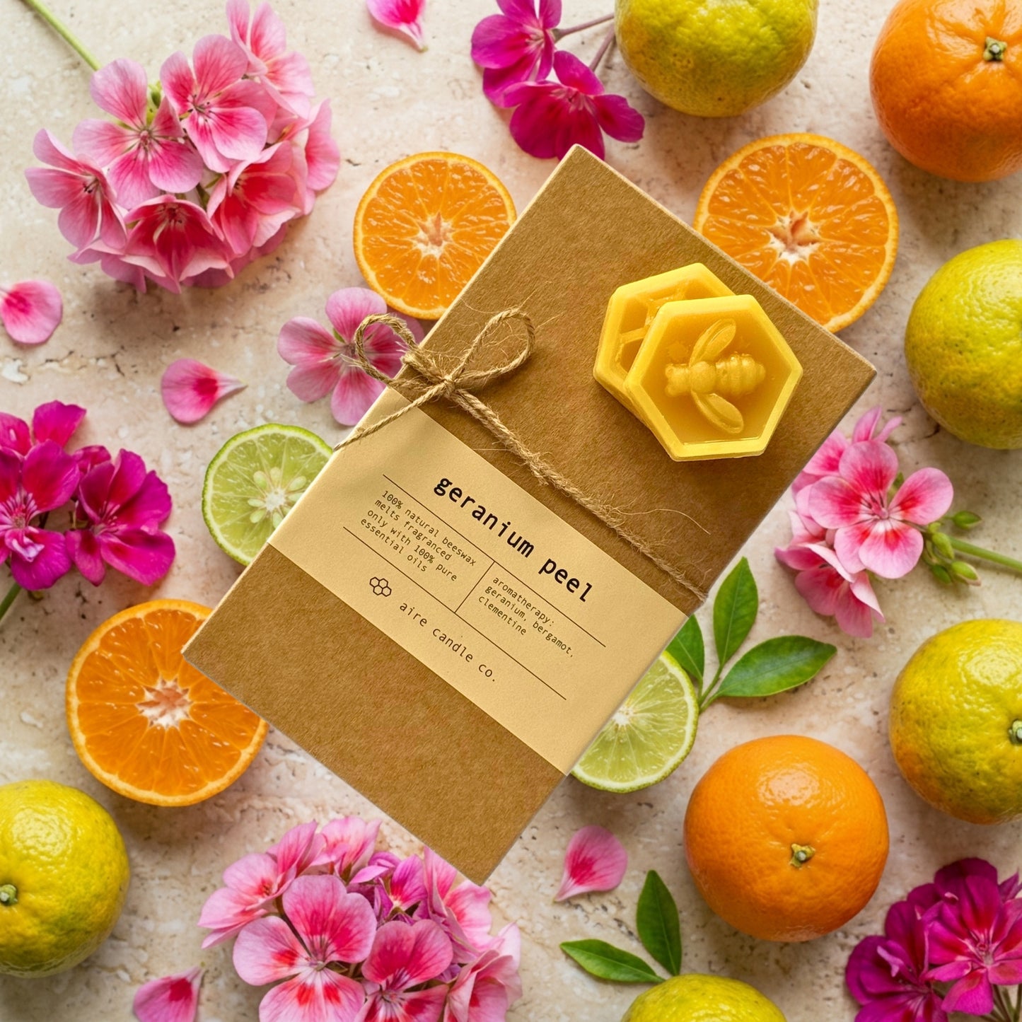 geranium peel wax melts