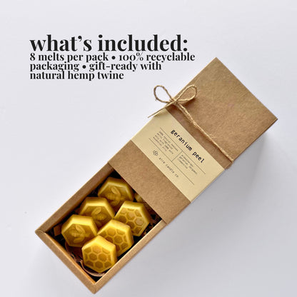 geranium peel wax melts