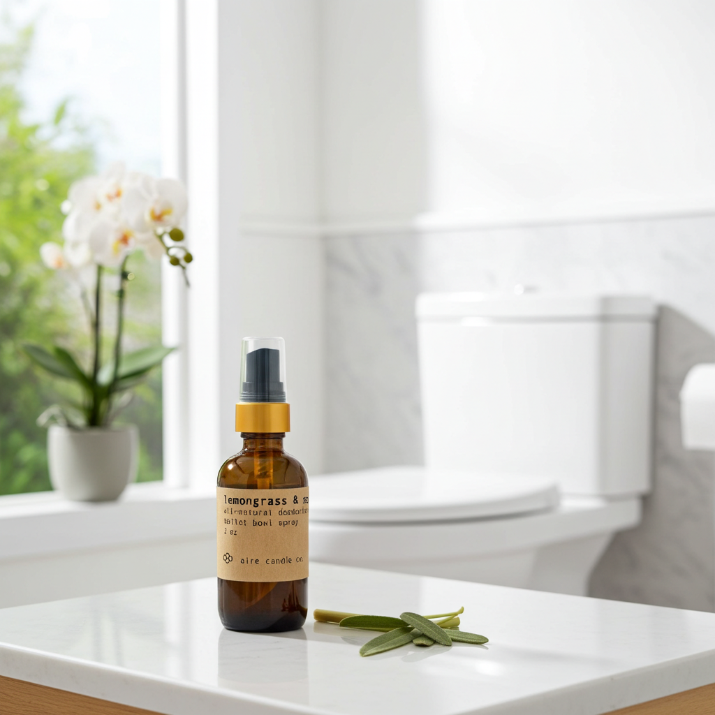 lemongrass & sage toilet bowl spray