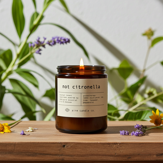 not citronella beeswax candle