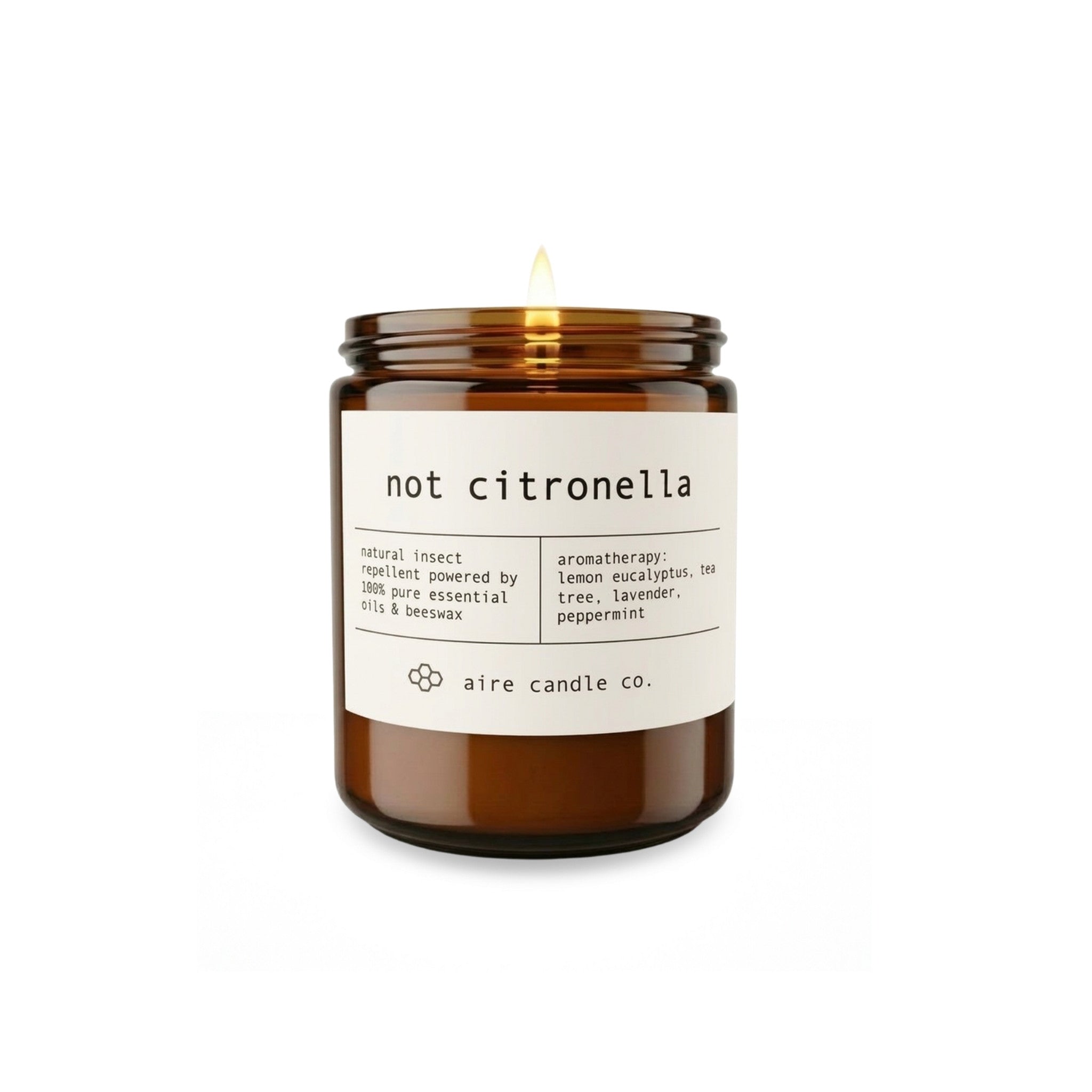 Natural Outdoor Beeswax Candle | Fresh & Non-Toxic – aire candle co.