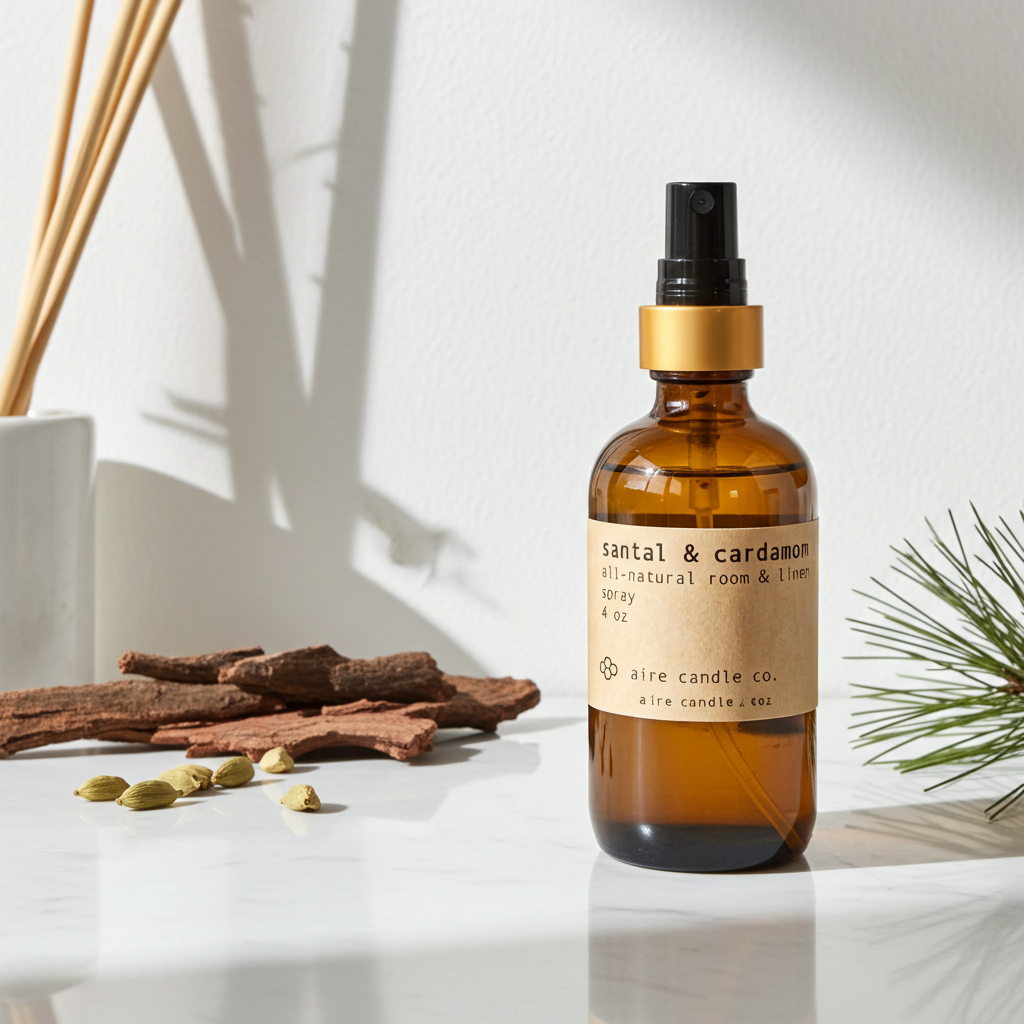 santal & cardamom room spray
