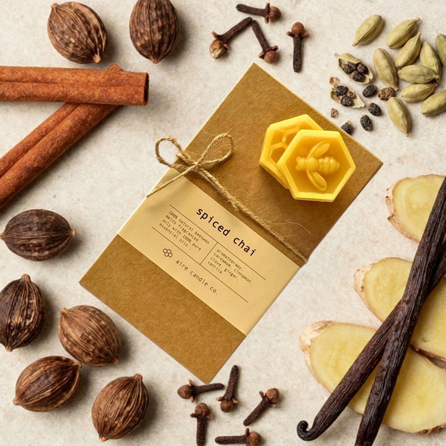 spiced chai wax melts