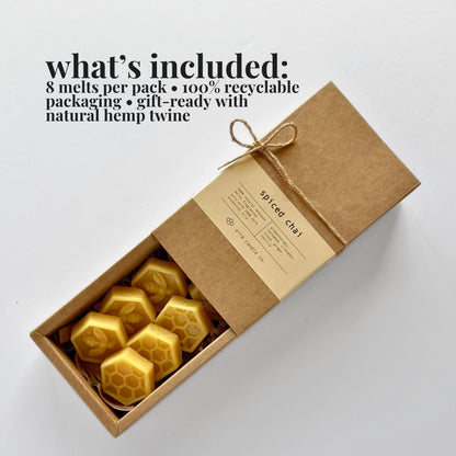 spiced chai wax melts