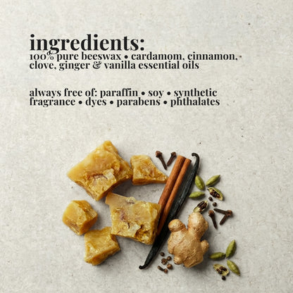 spiced chai wax melts