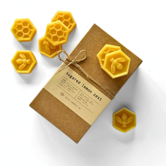 sugared lemon zest wax melts