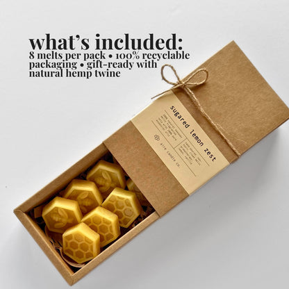 sugared lemon zest wax melts