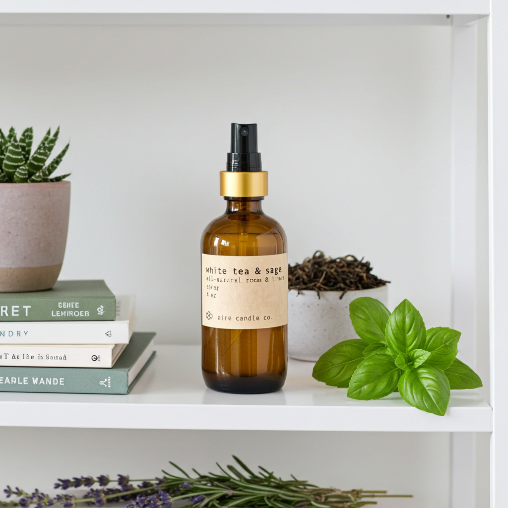 white tea & sage room spray