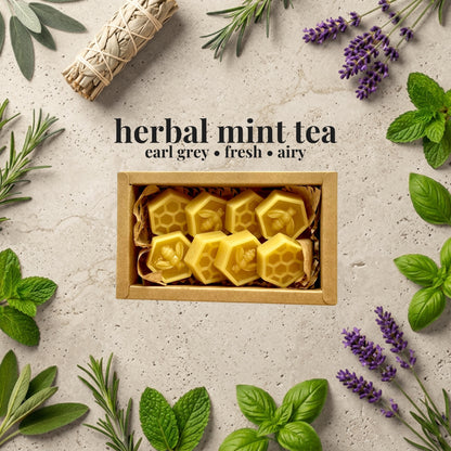 white tea & sage wax melts