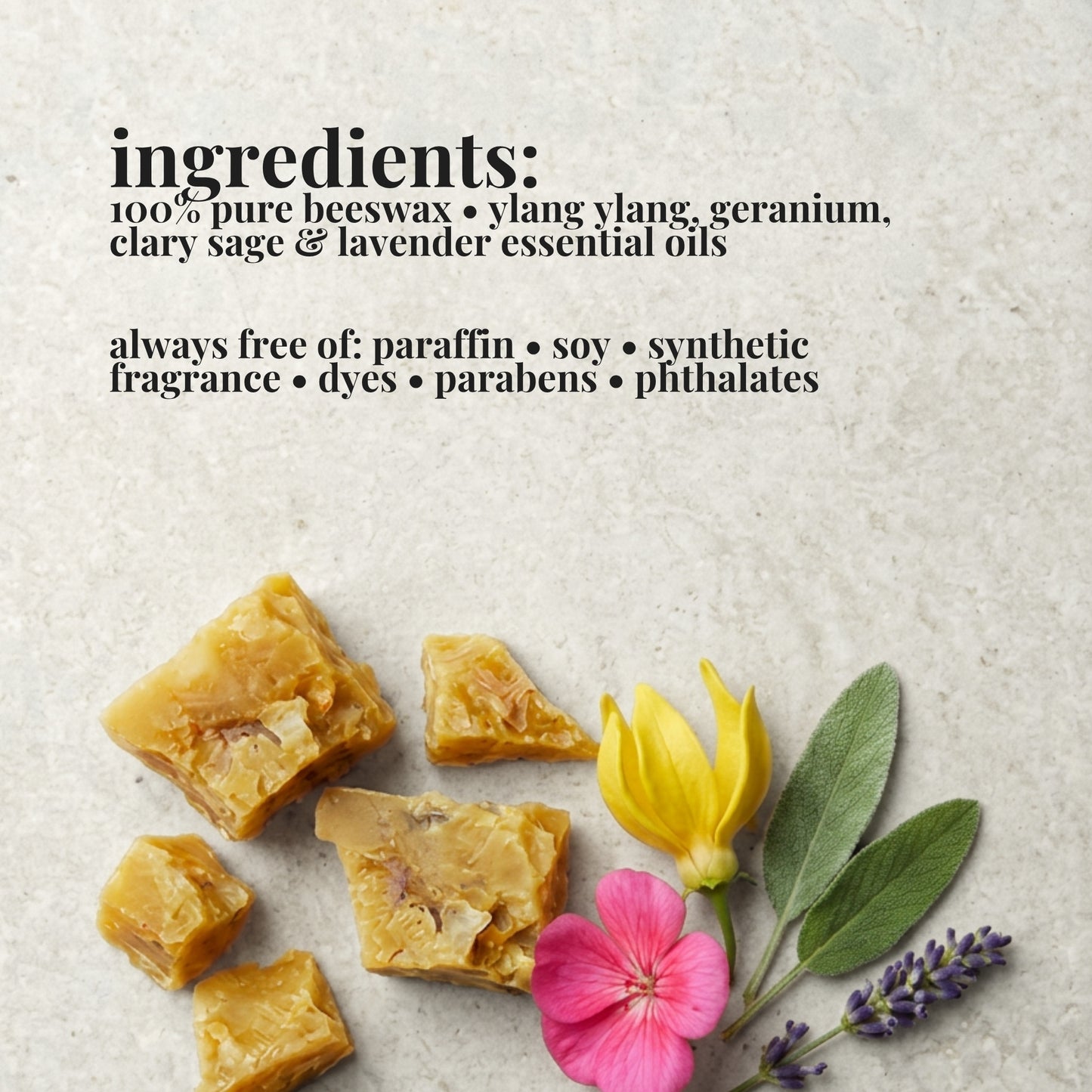wildflowers wax melts