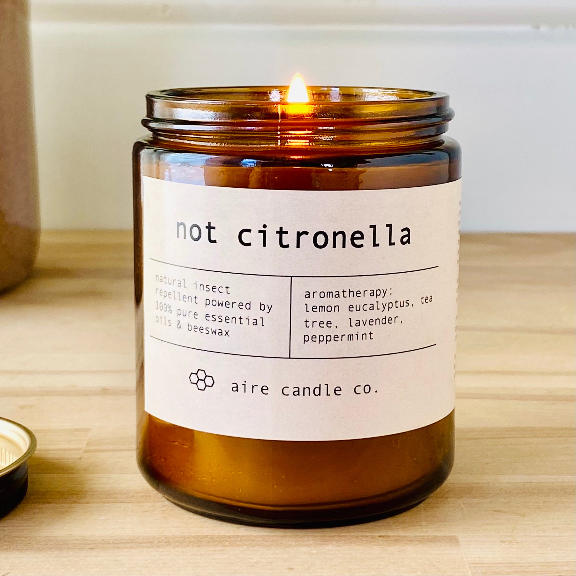 not citronella insect repellent candle – aire candle co.